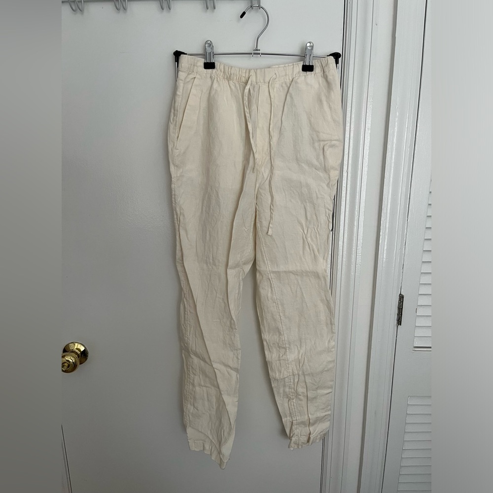 Mango linen pants